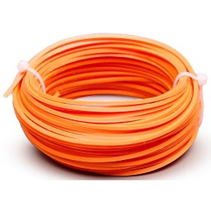 Леска триммерная Villartec KV000002415 квадратного сечения 2,4 мм*15 м, (блистер)