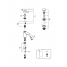 Смеситель для раковины GROHE Eurosmart, S-Size, хром 