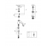 Смеситель для раковины GROHE Eurosmart, S-Size, хром 