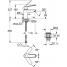 Смеситель для раковины GROHE Eurosmart, S-Size, хром 