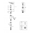 Смеситель для раковины GROHE Eurosmart, M-Size, хром 