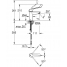 Смеситель для раковины GROHE Eurosmart, S-Size, хром 
