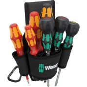 Набор отвёрток в поясной сумке WERA 9621 SET 2 Kraftform Ball-Grip 136033