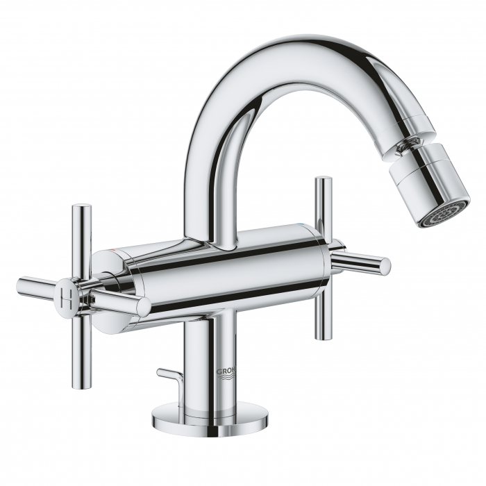 Смеситель для биде GROHE Atrio двухвентильный, хром 