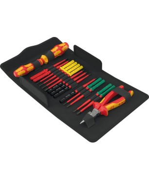 Набор WERA Kraftform Kompakt VDE 17 extra slim 2 Tool finder 006610