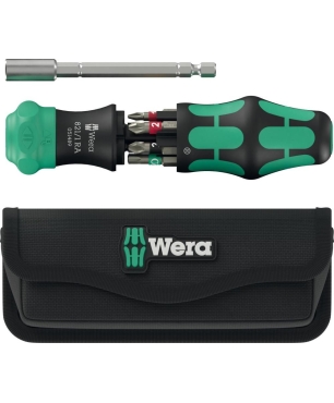Набор бит с отвёрткой-битодержателем WERA Kraftform Kompakt 28 RA 051520