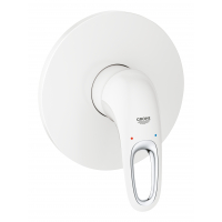 Внешняя часть смесителя для душа GROHE Eurostyle Solid, белая луна 
