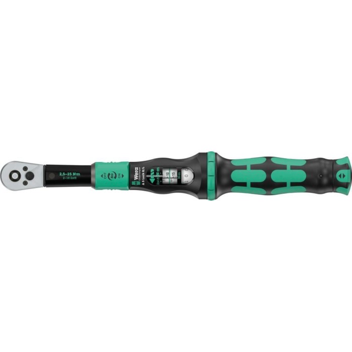 Динамометрический ключ WERA Lock A 5 R/L серии Click-Torque 075693