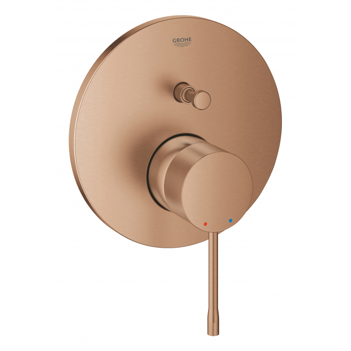 Внешняя часть смесителя для ванны GROHE Essence на 2 потребителя, теплый закат матовый 