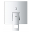 Внешняя часть смесителя для ванны GROHE Eurocube с переключателем на 2 положения, хром 