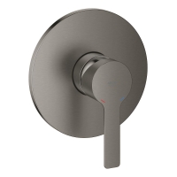 Внешняя часть смесителя для душа GROHE Lineare, темный графит матовый (24063AL1)