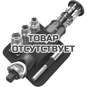 Набор трещоток WERA 8009 Zyklop Pocket Imperial Set 2, 3/8" 18 пр. 004283