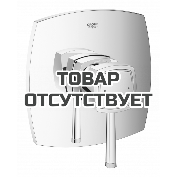 Внешняя часть смесителя для душа GROHE Grandera, хром/золото 