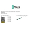 Набор торцевых головок WERA 9607 B Impaktor ударные 1 с магнитным держателем, 3/8", 10 - 24 мм, 10 пр. 005451