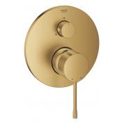 Внешняя часть смесителя для ванны GROHE Essence с переключателем на 3 положения, холодный рассвет матовый 