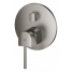 Внешняя часть смесителя для ванны GROHE Plus с переключателем на 3 положения, темный графит матовый 