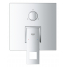 Внешняя часть смесителя для ванны GROHE Eurocube с переключателем на 3 положения, хром 