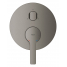 Внешняя часть смесителя для ванны GROHE Lineare с переключателем на 3 положения, темный графит матовый 