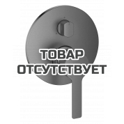 Внешняя часть смесителя для ванны GROHE Lineare с переключателем на 3 положения, темный графит матовый 