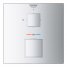 Внешняя часть термостата для душа GROHE Grohtherm Cube на 1 потребителя, хром 