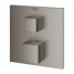 Внешняя часть термостата для душа GROHE Grohtherm Cube на 1 потребителя, темный графит матовый 