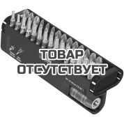 Набор бит торсионных WERA Bit-Check 30 Wood TX HF 1 с битодержателем 887/4 RR Rapidaptor 1/4" C6.3, PH-PZ-TX x 25 мм&nbsp;30 пр.&nbsp;057436