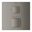 Внешняя часть термостата для душа GROHE Grohtherm Cube на 2 потребителя, темный графит матовый 