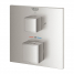 Внешняя часть термостата для ванны GROHE Grohtherm Cube на 2 потребителя, суперсталь 