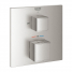 Внешняя часть термостата для ванны GROHE Grohtherm Cube на 2 потребителя, суперсталь 