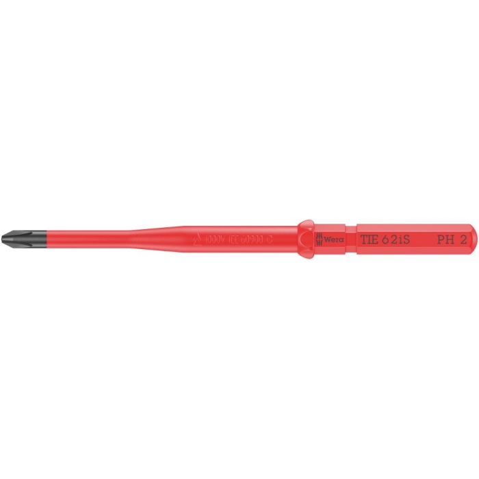 Насадка крестовая WERA 62 iS PH Kraftform Kompakt VDE Take It Easy PH 2 x 157 мм 006513