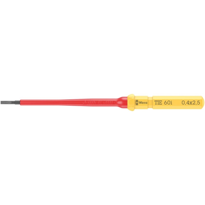 Насадка шлицевая WERA 60 i SL Kraftform Kompakt VDE Take It Easy 0.4 x 2.5 x 157 мм 006500