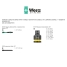 Набор торцевых головок ударных WERA&nbsp;8100 SB 13 Zyklop Comfort&nbsp;с трещоткой, 3/8", 1/4" - 3/4"&nbsp;11 пр.&nbsp;005531