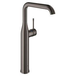 Смеситель для раковины GROHE Essence без донного клапана, XL-Size, темный графит глянец 
