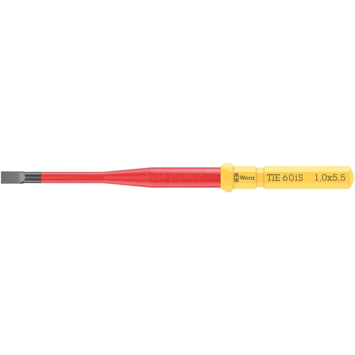Насадка шлицевая WERA 60 iS SL Kraftform Kompakt VDE Take It Easy 1 x 5.5 x 157 мм 006508