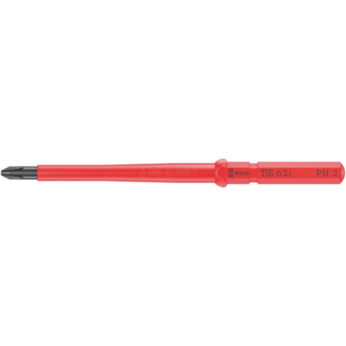 Насадка крестовая WERA 62 i PH Kraftform Kompakt VDE Take It Easy PH 2 x 157 мм 006511