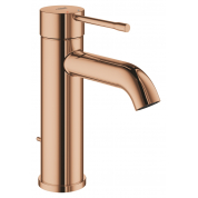 Смеситель для раковины GROHE Essence с донным клапаном, S-Size, теплый закат глянец 