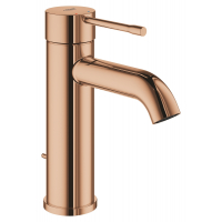 Смеситель для раковины GROHE Essence с донным клапаном, S-Size, теплый закат глянец 