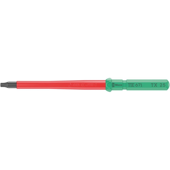 Насадка WERA 67 i TORX Kraftform Kompakt VDE Take It Easy TX 25 x 157 мм 006537