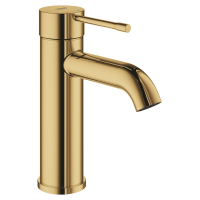Смеситель для раковины GROHE Essence без донного клапана, S-Size, холодный рассвет глянец 