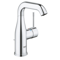 Смеситель для раковины GROHE Essence с донным клапаном, M-Size, хром 