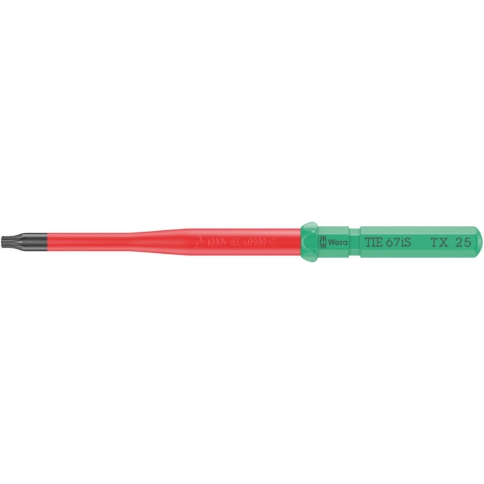 Насадка WERA 67 iS TORX Kraftform Kompakt VDE Take It Easy TX 25 x 157 мм 006542