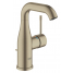 Смеситель для раковины GROHE Essence с донным клапаном, M-Size, никель матовый 