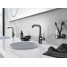 Смеситель для раковины GROHE Essence с донным клапаном, L-Size, темный графит глянец 
