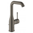 Смеситель для раковины GROHE Essence с донным клапаном, L-Size, темный графит матовый 