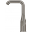 Смеситель для раковины GROHE Essence с донным клапаном, L-Size, темный графит матовый 