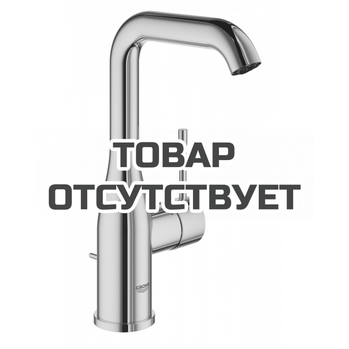 Смеситель для раковины GROHE Essence с донным клапаном, L-Size, никель глянец 