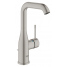 Смеситель для раковины GROHE Essence с донным клапаном, L-Size, суперсталь 
