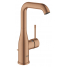 Смеситель для раковины GROHE Essence с донным клапаном, L-Size, теплый закат матовый 