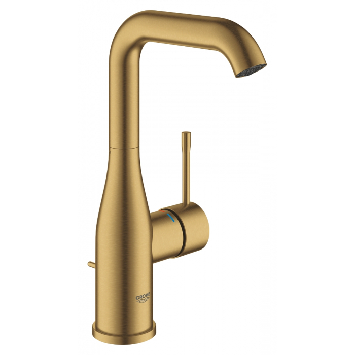 Смеситель для раковины GROHE Essence с донным клапаном, L-Size, холодный рассвет матовый 