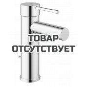 Смеситель для раковины GROHE Essence с донным клапаном, S-Size, хром 